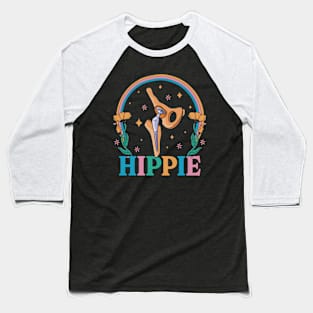 Funny Hippie Titianium Hip Replacement Joint Surgery Recovery Baseball T-Shirt